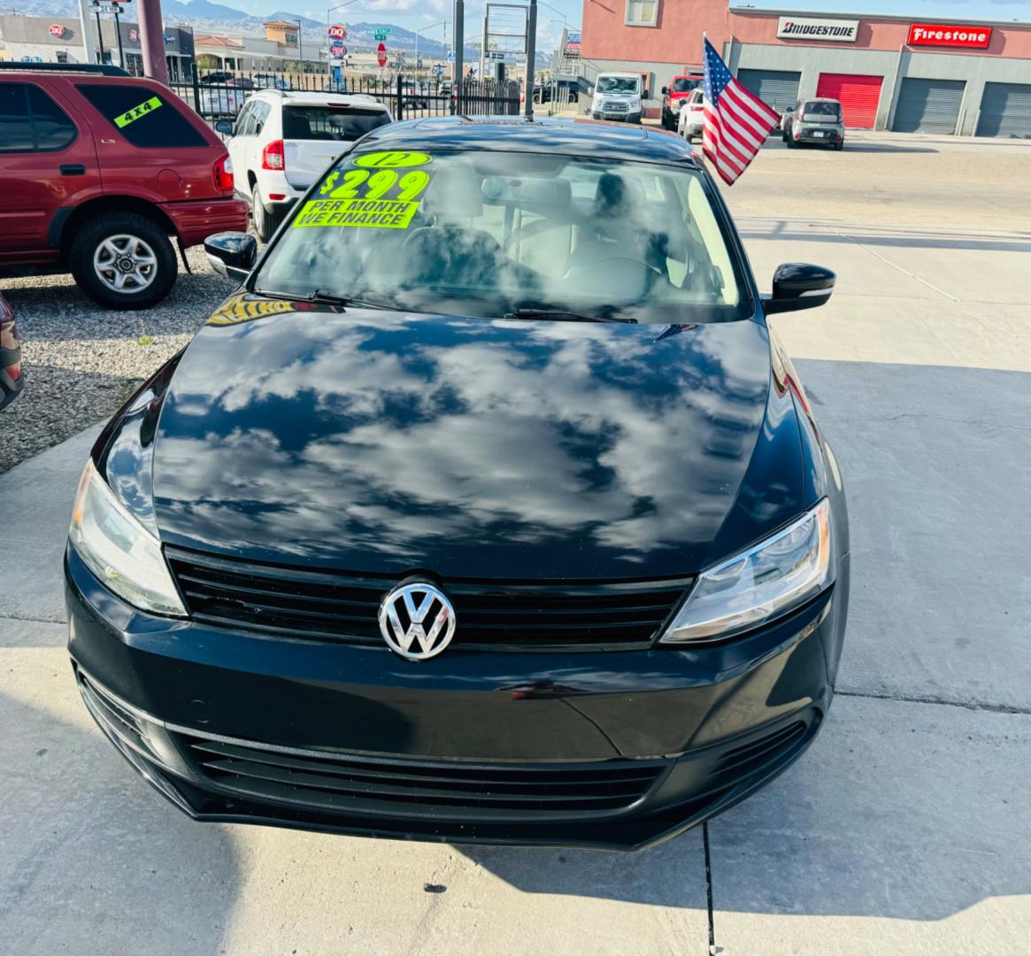 2012 Black Volkswagen Jetta (3VWLL7AJXCM) , located at 2190 Hwy 95, Bullhead City, AZ, 86442, (928) 704-0060, 0.000000, 0.000000 - Photo#14